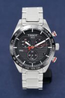 Tissot Men's Chronograph Watch PRS 516 Steel Red - T100.417.11.051.01